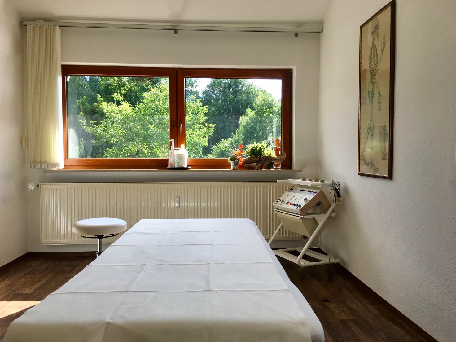 Bilder der Praxis - Behandlungskabine